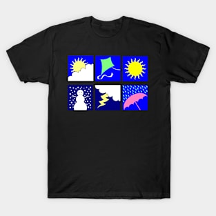 Christmas Different Weather T-Shirt